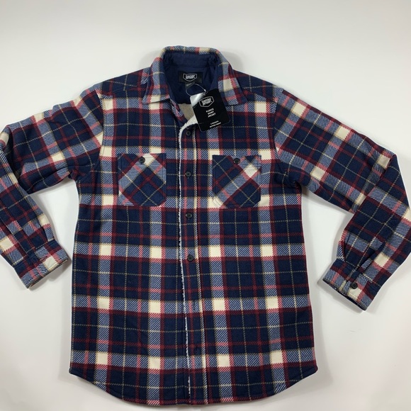 berkley jensen flannel jacket